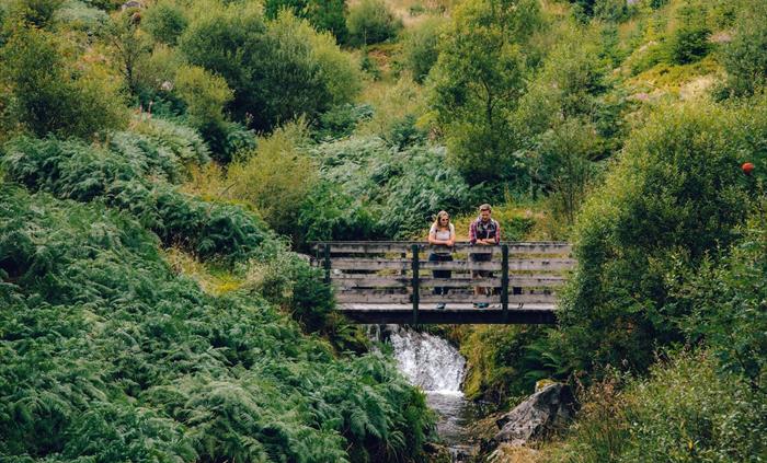 Blaen Hafren Falls Trail